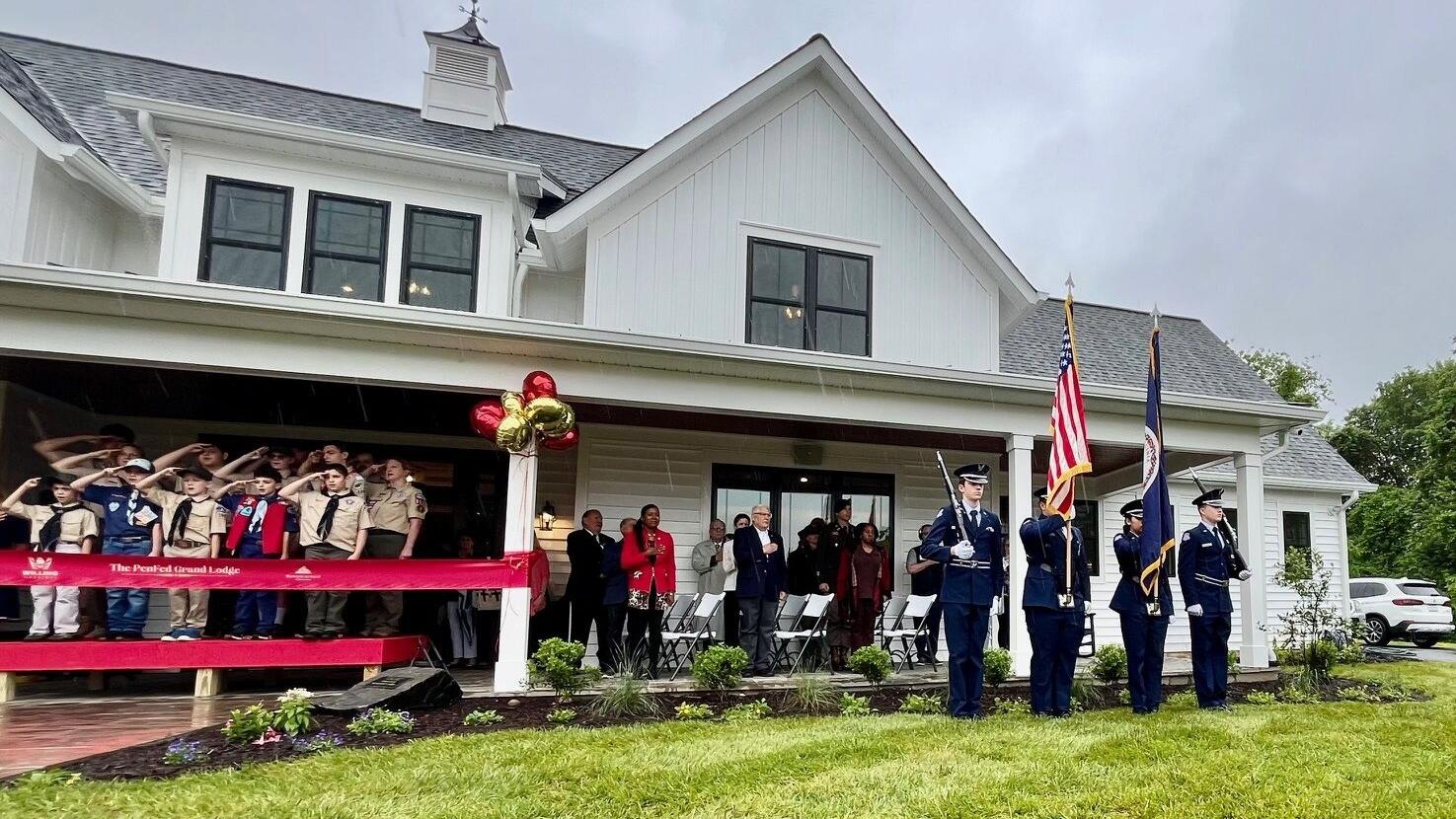 Willing Warriors christens new 6,000-square-foot lodge at Haymarket retreat